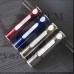 OkaeYa Portable USB Lighter Electronic Rechargeable Cigarette Lighter Flameless Cigar Windproof Metal Pipe Torch Lighter Cigarette Lighter (Multicolor)